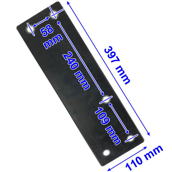 Patin en caoutchouc pour support de jante côté détalonneur pour démonte-pneus - SG23 - Compatible BUTLER, SIRIO Patin en caoutchouc pour support de jante côté détalonneur pour démonte-pneus - SG23 - Compatible BUTLER, SIRIO